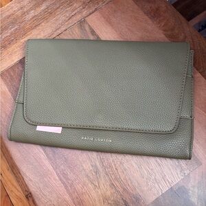 Olive Green Clutch